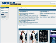 Tablet Screenshot of nokiathemesfreak.com